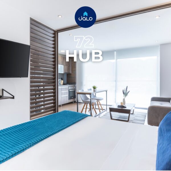 Apartamento Amoblado de 1 habitación con parqueadero en Bogotá 40mt2