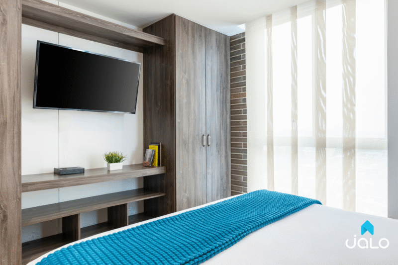 Apartamento Amoblado de 2 habitaciones con parqueadero y piscina en Bogotá 80mt2 Edificio 72Hub