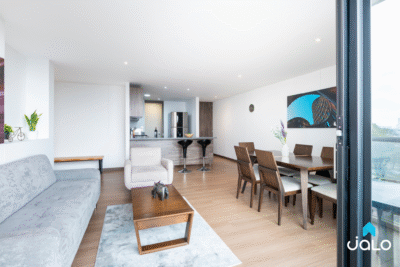 Apartamento Amoblado de 2 habitaciones con parqueadero y piscina en Bogotá 80mt2 Edificio 72Hub