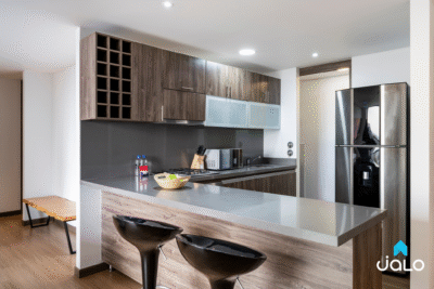 Apartamento Amoblado de 2 habitaciones con parqueadero y piscina en Bogotá 80mt2 Edificio 72Hub