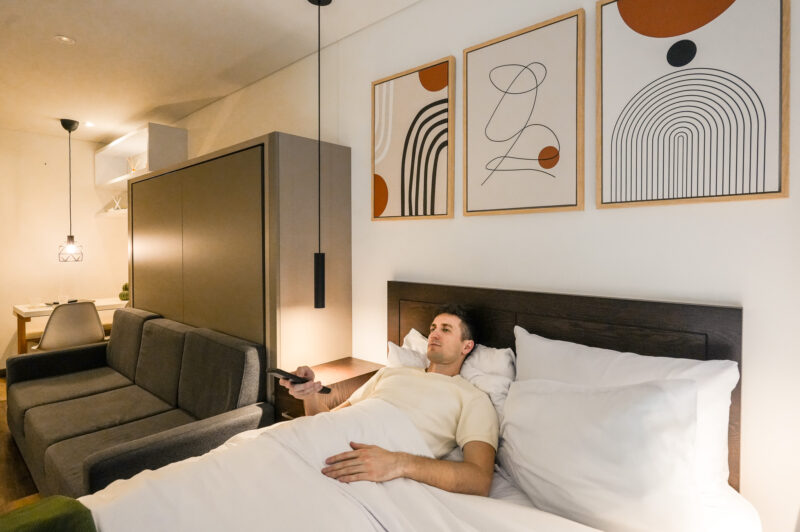 Apartamento Amoblado Tipo Loft en el Chicó, Bogotá de 23mt2