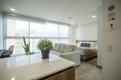 Apartamento Amoblado de 1 Habitación en Laureles, Medellín de 44mt2