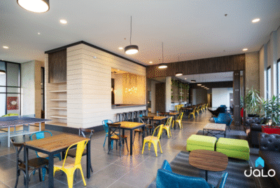 Apartamento Amoblado de 1 habitación con parqueadero y piscina en Bogotá 40mt2 Edificio 72Hub