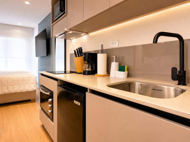 Apartamento Amoblado Compact Studio en Pasadena Bogotá de 18 mt2