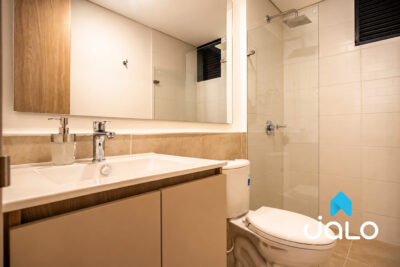 Apartamento Amoblado de 1 habitación con piscina en Bogotá 39mt2 Edificio Alma 72