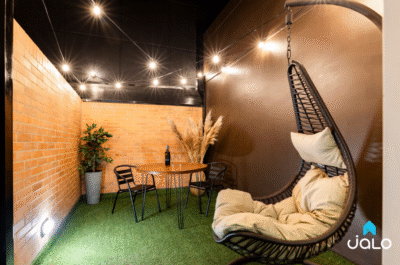 Apartamento Amoblado en Cabrera, Bogotá de 28mt2 con Terraza