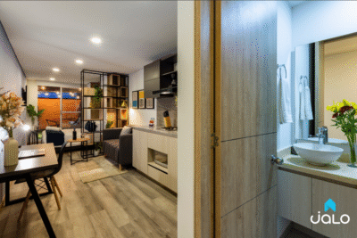 Apartamento Amoblado en Cabrera, Bogotá de 28mt2 con Terraza