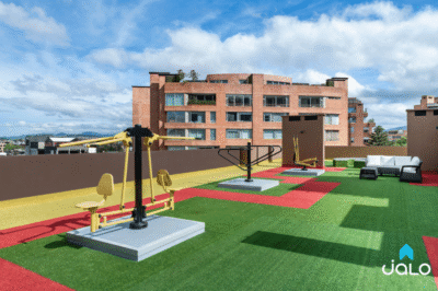 Apartamento Amoblado en Cabrera, Bogotá de 28mt2 Vista Interior Tipo A