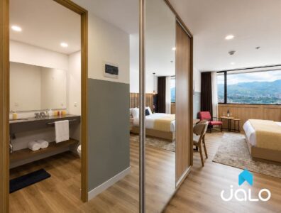 Apartaestudio Amoblado en Aguacatala, Medellín de 28mt2 en el Edificio Go Living