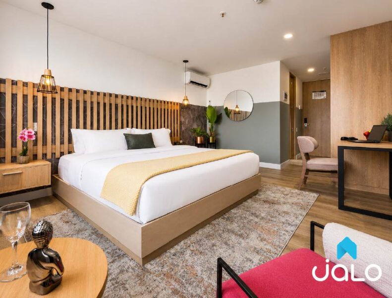 Apartaestudio Amoblado en Aguacatala, Medellín de 28mt2 en el Edificio Go Living