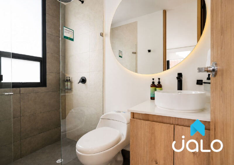 Apartamento Amoblado de 1 habitación en el Norte de Bogotá 37mt2 Edificio HighPark 94