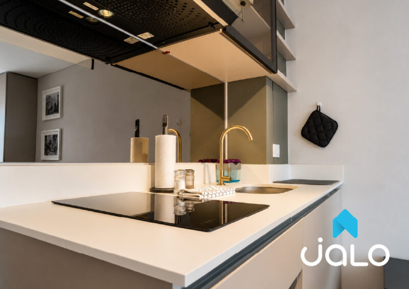 Apartamento Amoblado de 1 habitación en La Castellana, Bogotá 22mt2 Edificio Tribeca 94
