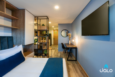 Apartamento Amoblado en Cabrera, Bogotá de 28mt2 Vista Interior Tipo A