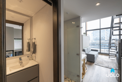 Apartamento Amoblado Duplex con Gimnasio en el Chicó, Bogotá de 30mt2 Edificio TAJ 97