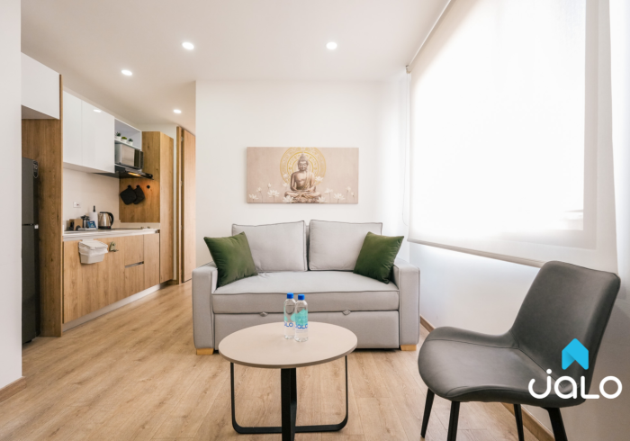 Apartamento Amoblado de 1 habitación en el Norte de Bogotá 37mt2 Edificio HighPark 94