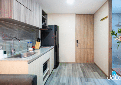Apartamento Amoblado de 1 habitación con terraza en el Norte de Bogotá 29mt2 Edificio ONCE 94