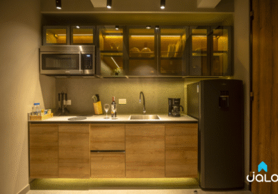 Apartamento Amoblado de 1 habitación con piscina en Bogotá 25mt2 Edificio Unique Mine