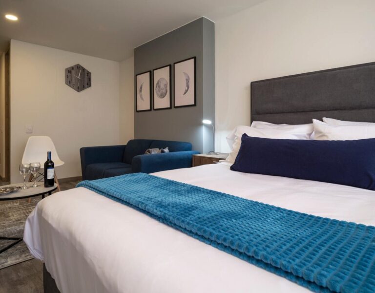 Apartamento Amoblado de 1 habitación en Las Aguas, Bogotá 27mt2 Edificio Torre Acqua
