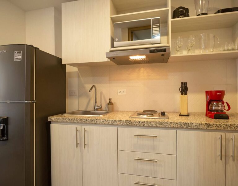 Apartamento Amoblado de 1 habitación en Las Aguas, Bogotá 27mt2 Edificio Torre Acqua