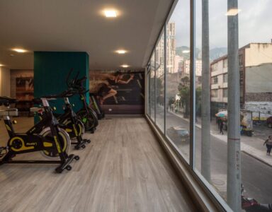 Apartamento Amoblado de 1 habitación en Las Aguas, Bogotá 27mt2 Edificio Torre Acqua