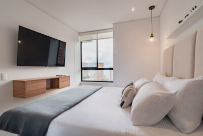 Apartamento Amoblado de 1 habitación en El Tesoro, Medellín 49mt2 Edificio Grand