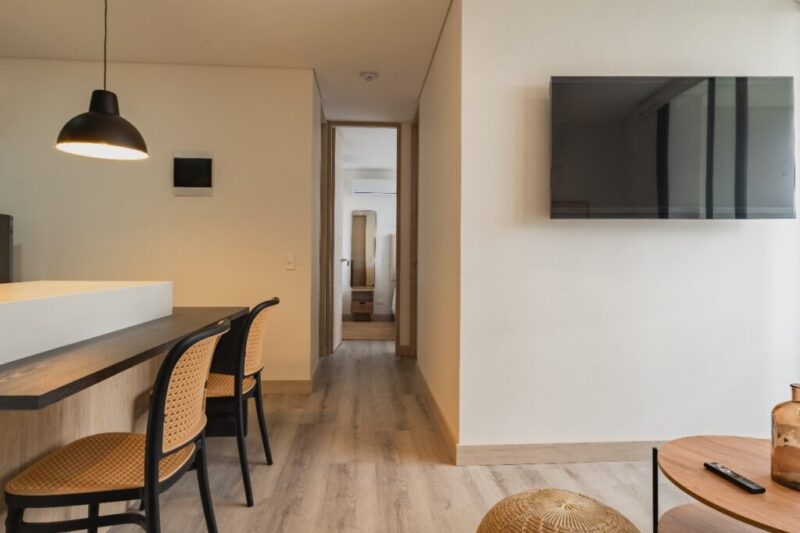 Apartamento Amoblado de 2 habitaciones en El Tesoro, Medellín 60mt2 Edificio Grand