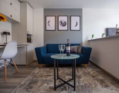 Apartamento Amoblado de 1 habitación en Las Aguas, Bogotá 25mt2 Edificio Torre Ventto