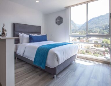 Apartamento Amoblado de 1 habitación en Las Aguas, Bogotá 25mt2 Edificio Torre Ventto